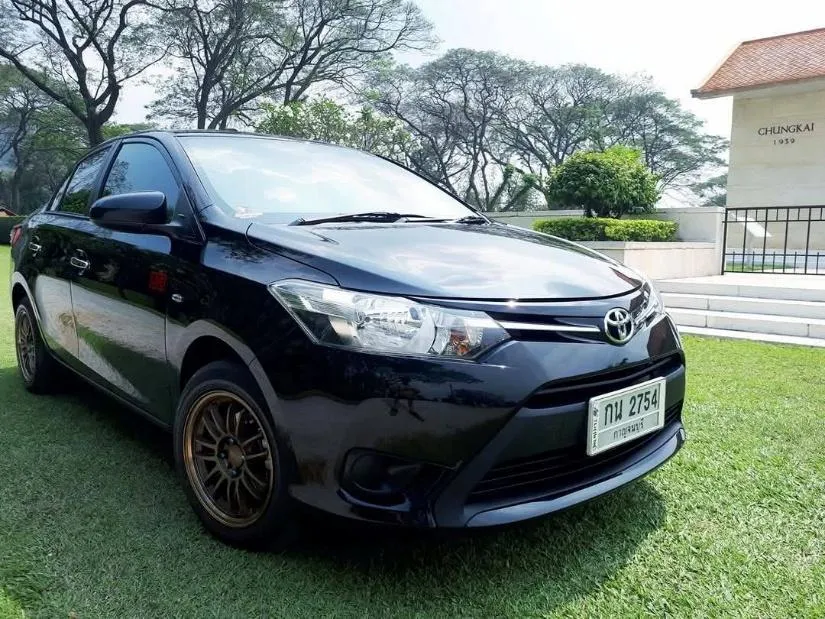 Black Toyota sedan